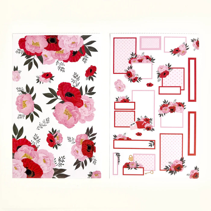 Seasonal Love (January-June) Deluxe Sticker Book