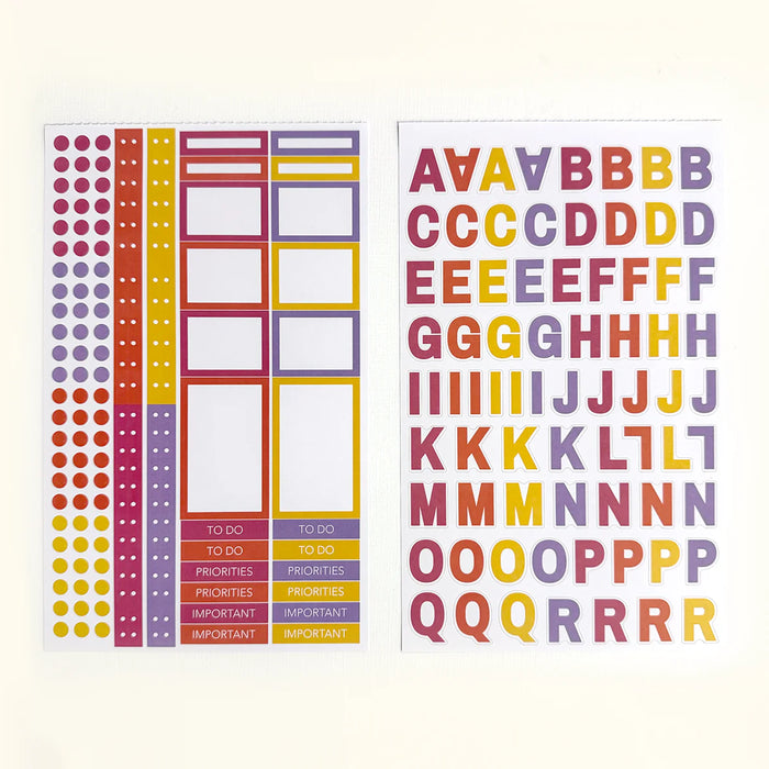 Seasonal Love (July-December) Deluxe Sticker Book