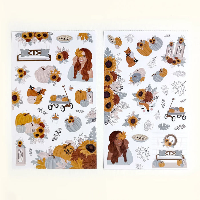 Seasonal Love (July-December) Deluxe Sticker Book