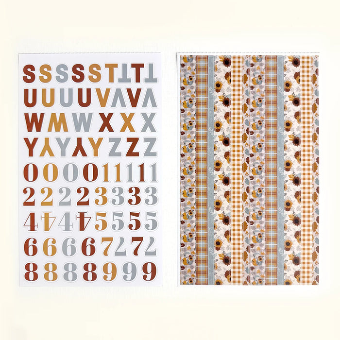 Seasonal Love (July-December) Deluxe Sticker Book