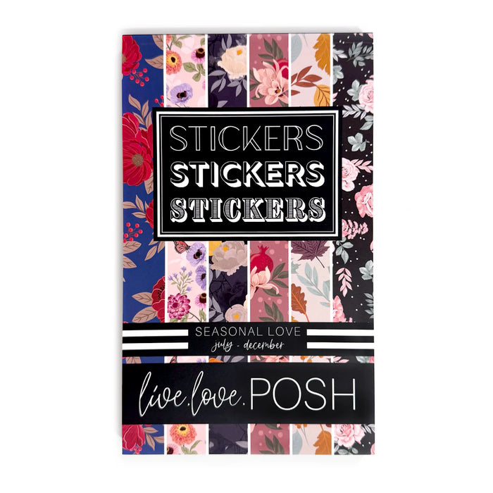 Seasonal Love (July-December) Deluxe Sticker Book
