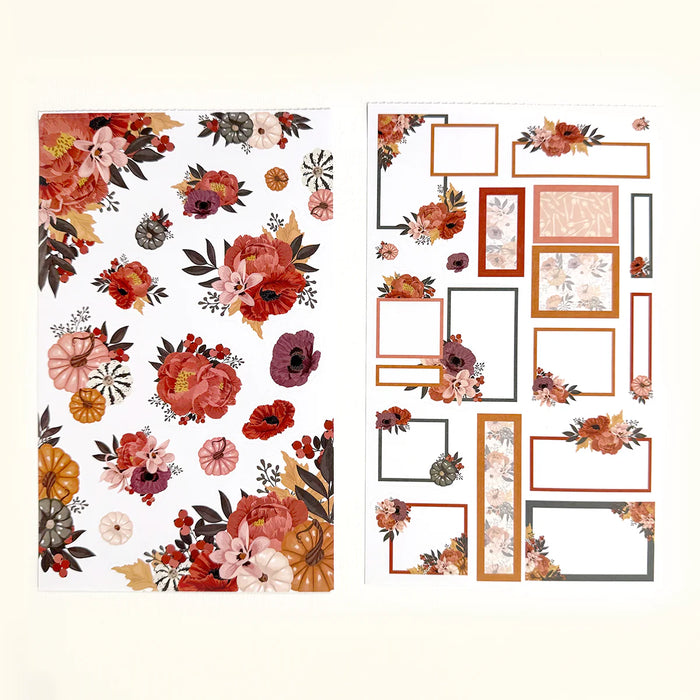 Seasonal Love (July-December) Deluxe Sticker Book