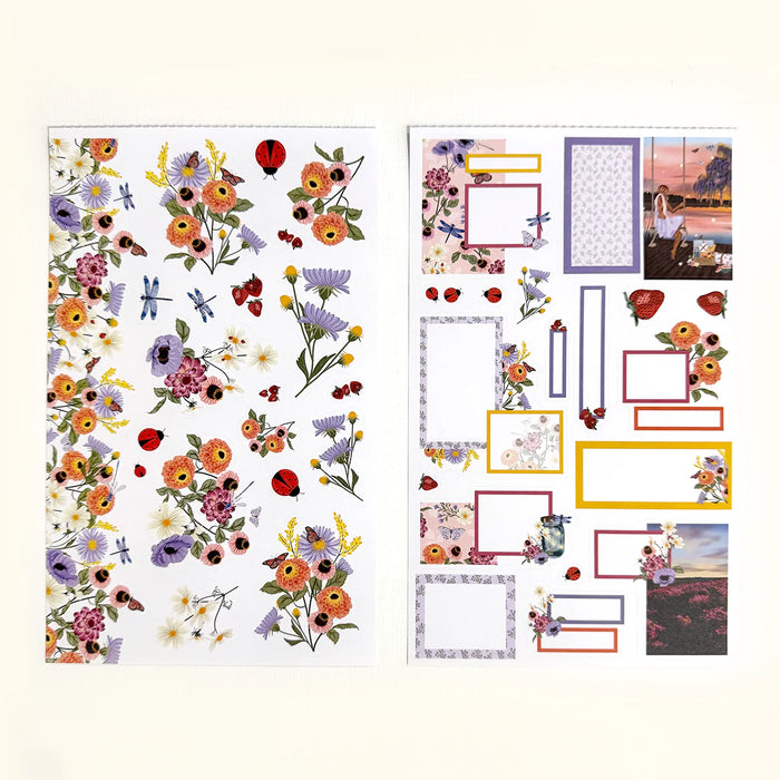 Seasonal Love (July-December) Deluxe Sticker Book