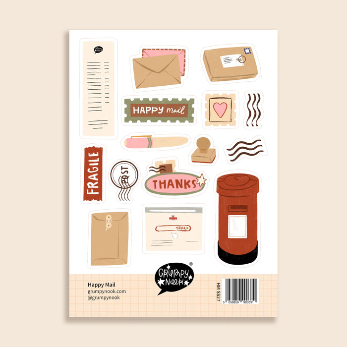 Happy Mail Sticker Sheet