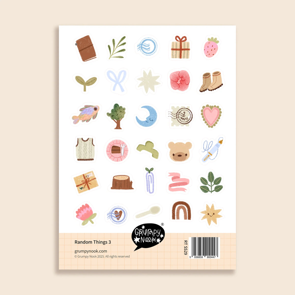 Something Random Sticker Random Things 3 Sticker Sheet — WashiGang