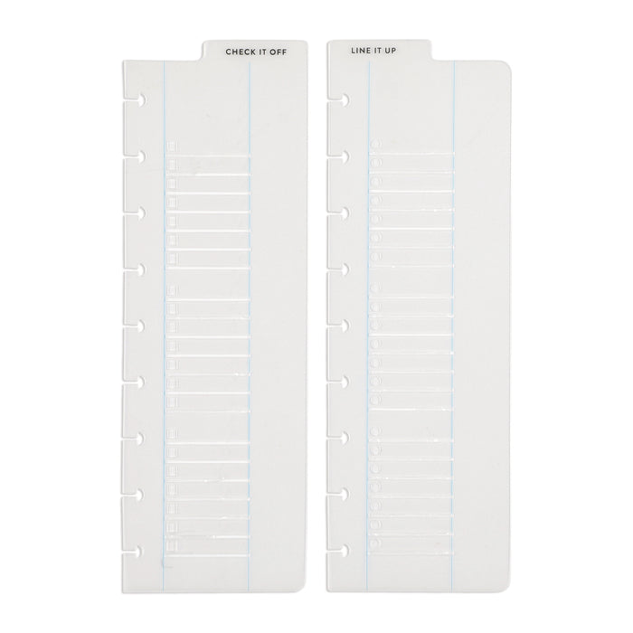 The Happy Planner 'Line It Up' Snap-In Stencil - 2 Pack