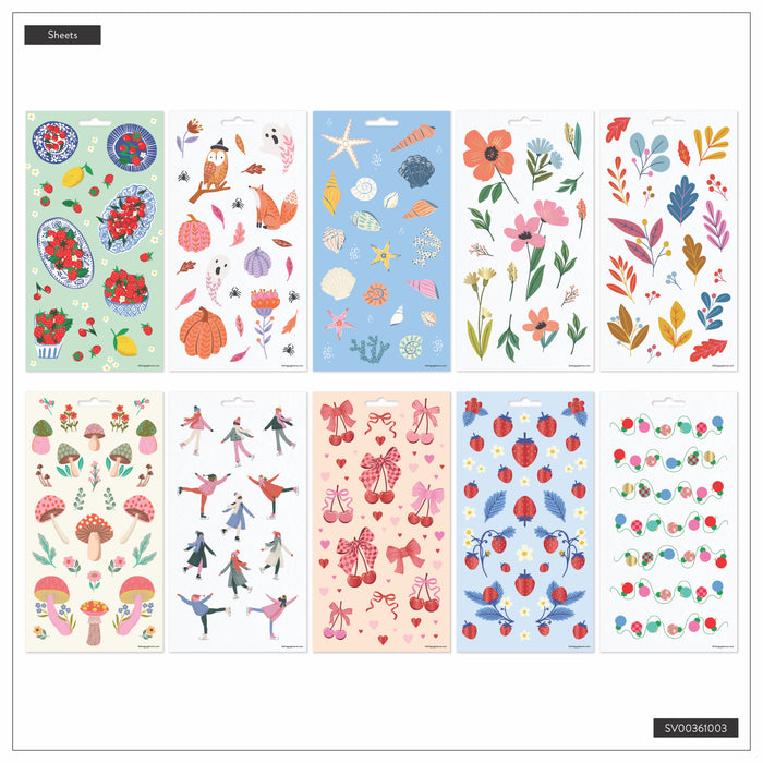 The Happy Planner 'Teaching Seasons' Stickers - 10 Sheets