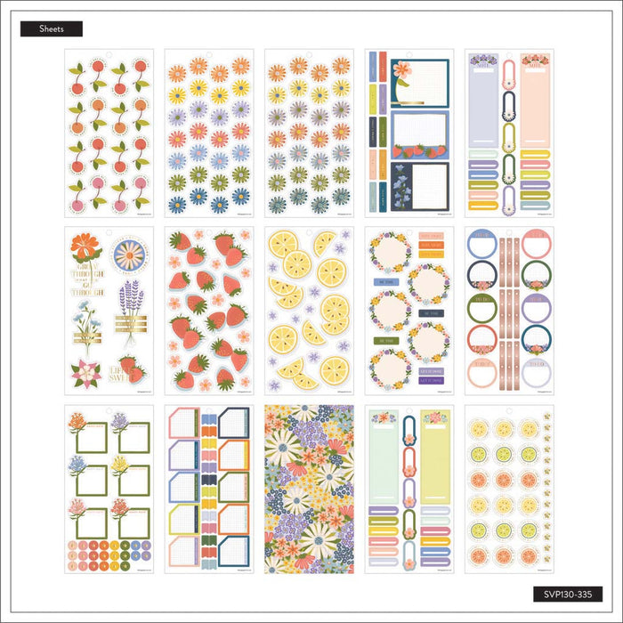 The Happy Planner CLASSIC Value Pack Stickers - Spring Market - 30 Sheets