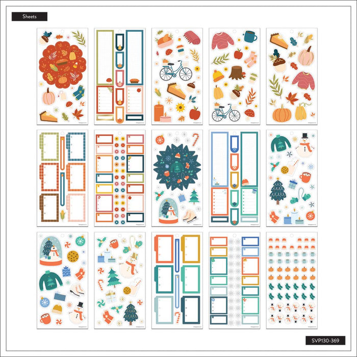 The Happy Planner CLASSIC Value Pack Stickers - Seasonal - 30 Sheets