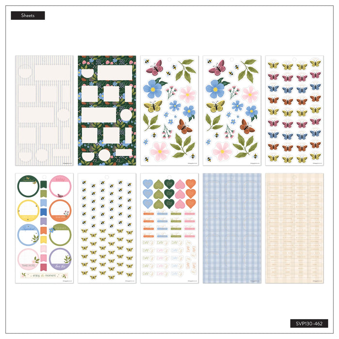 The Happy Planner CLASSIC Value Pack Stickers - Country Charm - 30 Sheets