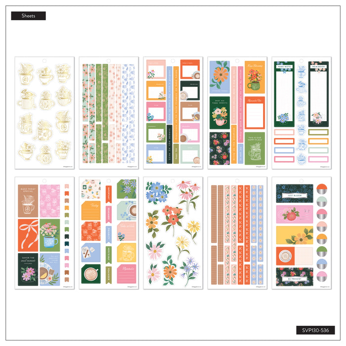 The Happy Planner Value Pack Stickers - Petal Press - 30 Sheets