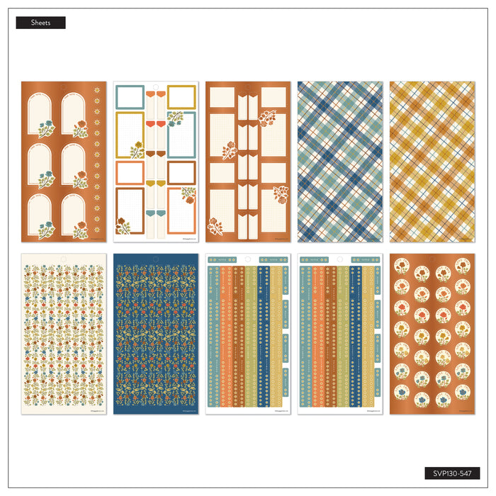 The Happy Planner Value Pack Stickers - Fall Picnic - 30 Sheets
