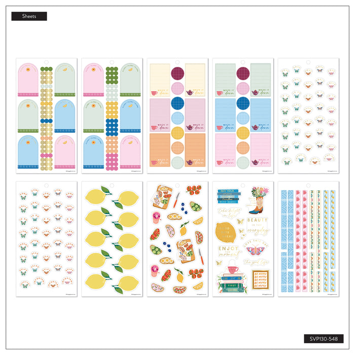 The Happy Planner Value Pack Stickers - Life in Whimsy - 30 Sheets