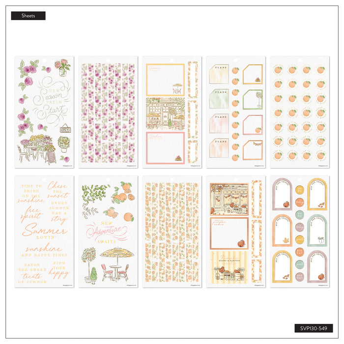 The Happy Planner Value Pack Stickers - Seasonal Sidewalks - 30 Sheets