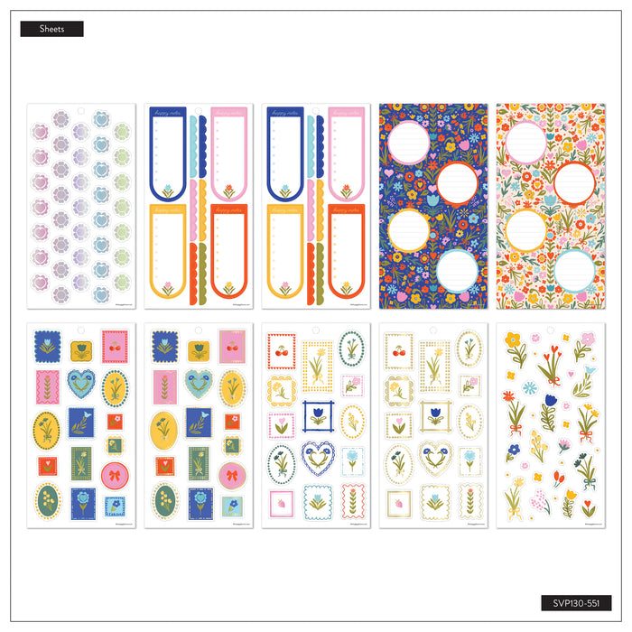 The Happy Planner Value Pack Stickers - Little Garden - 30 Sheets