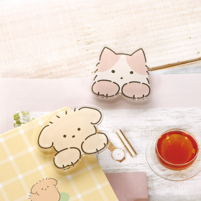 Marumaru Animal 360° Acrylic Clip - Dog
