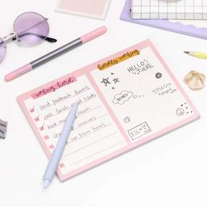 Make your desk cuter (& your day more productive) with a new notepad ✏️