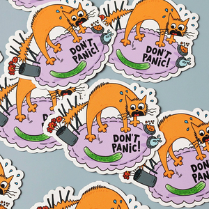 Vinyl stickers to suit every mood.