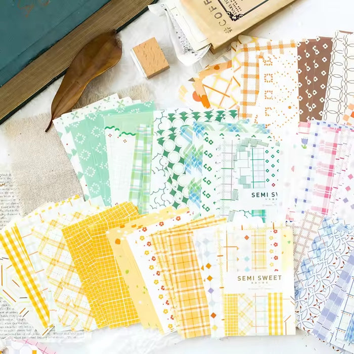 Mini Collage Paper Packs - Semi Sweet