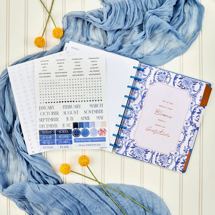 The Happy Planner 'Shibori' CLASSIC DASHBOARD Extension Pack - 6 Months