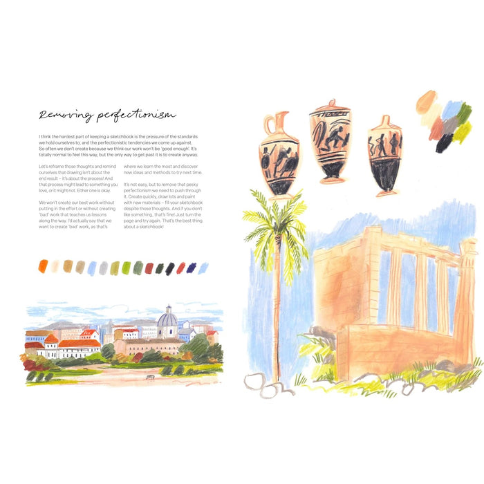 Sketchbook Joy - How to Embrace Your Creativity & Fill Your Sketchbooks with Colour