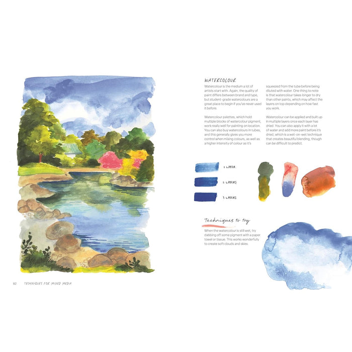 Sketchbook Joy - How to Embrace Your Creativity & Fill Your Sketchbooks with Colour