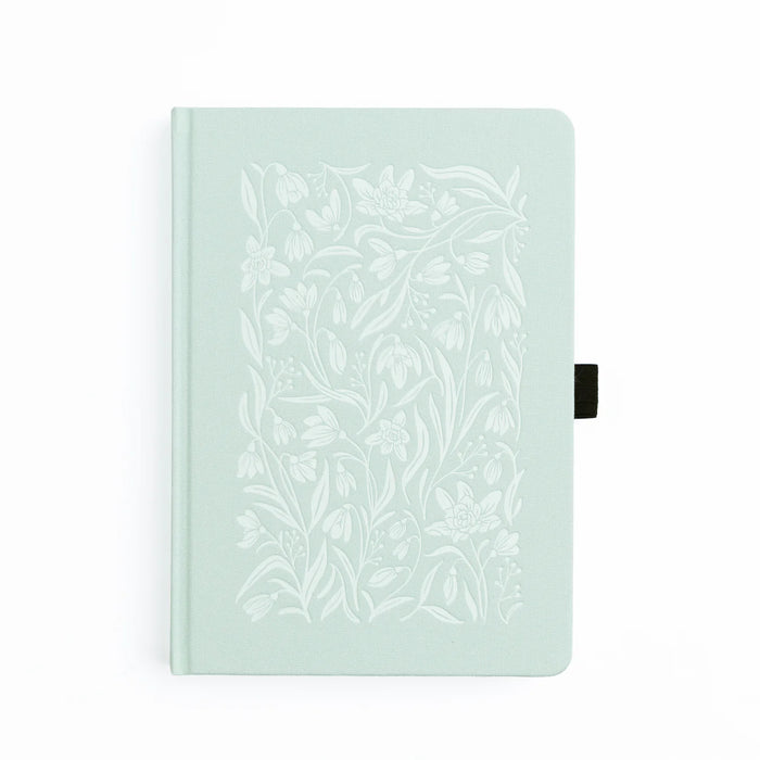 Snowdrops Dot Grid Notebook