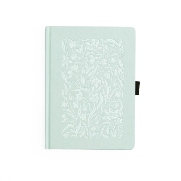 Snowdrops Dot Grid Notebook