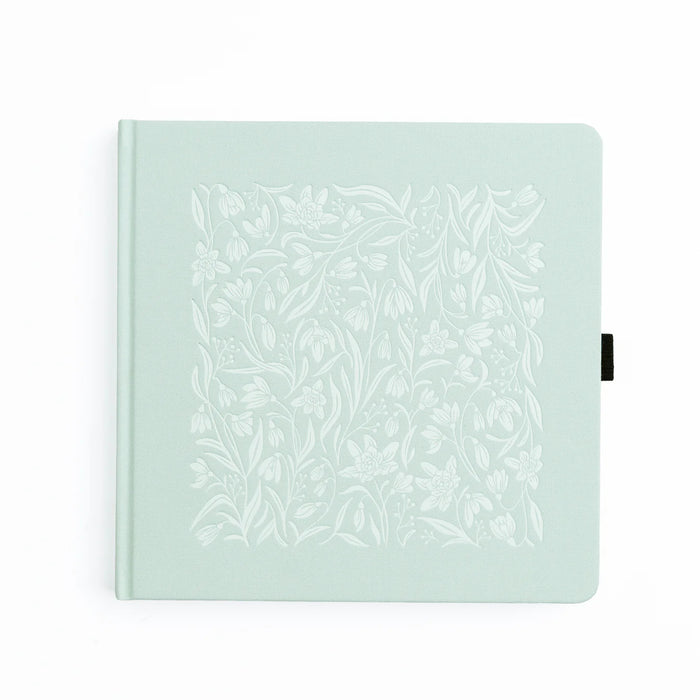 Snowdrops Dot Grid Notebook