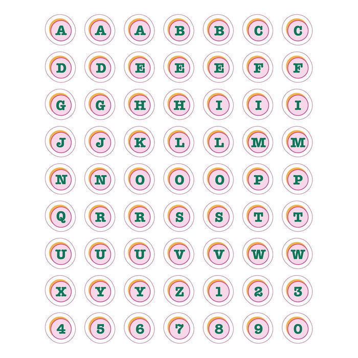 So. Many. Letter Stickers. 3820 Alphabet Stickers for Word Nerds