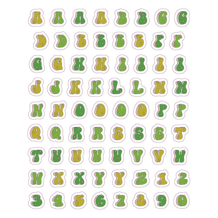 So. Many. Letter Stickers. 3820 Alphabet Stickers for Word Nerds