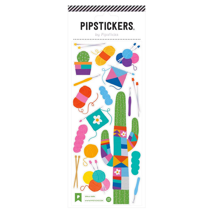LAST STOCK! Spin A Yarn Stickers by Pipsticks