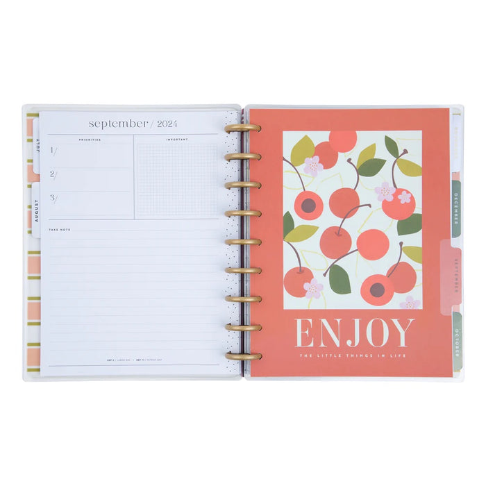 The Happy Planner 2024-2025 'Spring Market' CLASSIC LINED VERTICAL Happy Planner - 18 Months