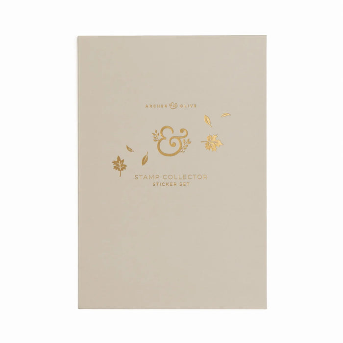 Stamp Collector Sticker Set