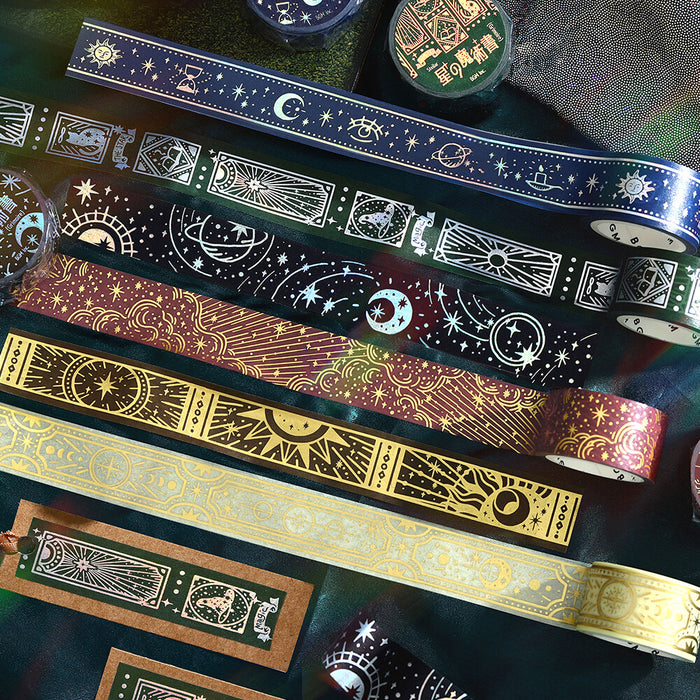 BGM 'Star Magic Book' Foil Washi Tape - Flame
