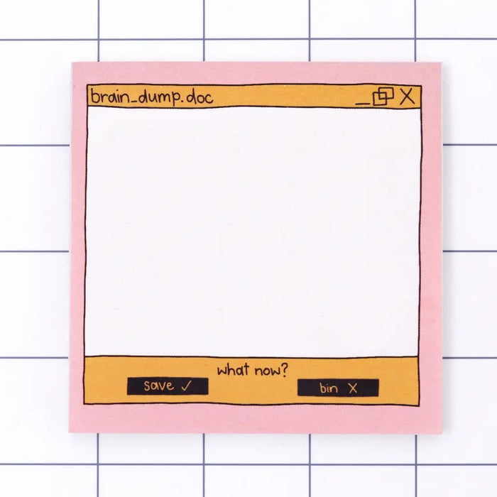 Sticky Notes - Brain Dump