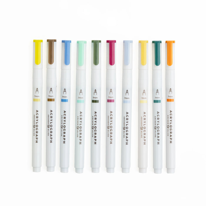 Night Blooms Acrylograph Pens 0.7mm Tip