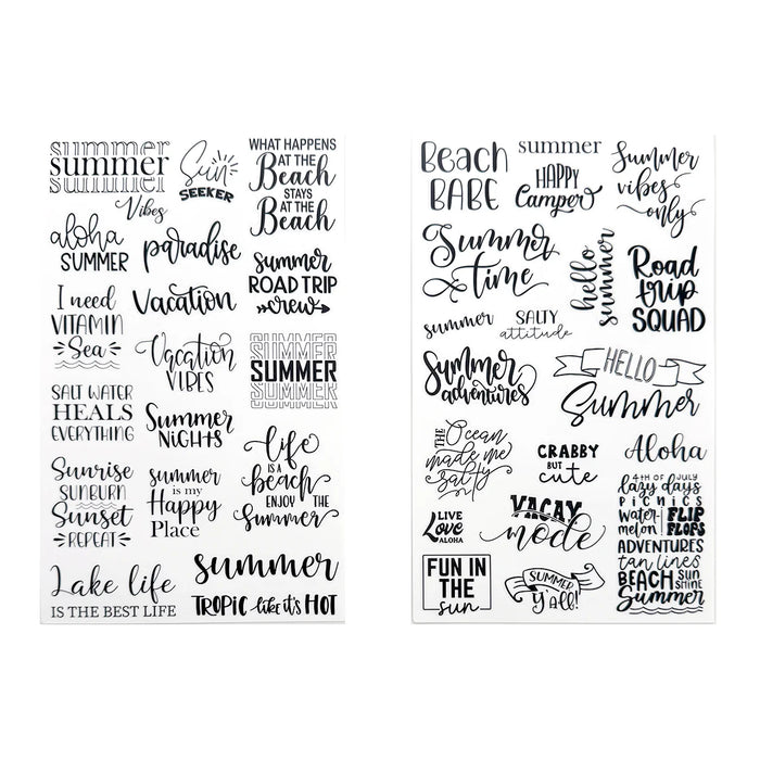 Summer Edit Deluxe Sticker Book