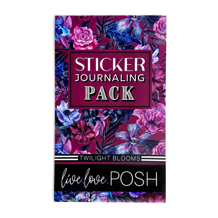 Twilight Blooms Sticker Journaling Kit