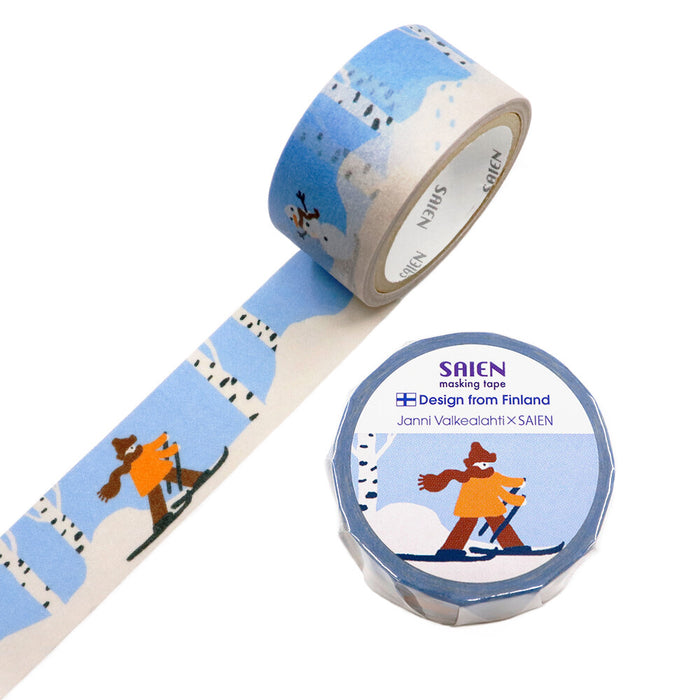 Saien x Janni Valkealahti Masking Tape - Ski