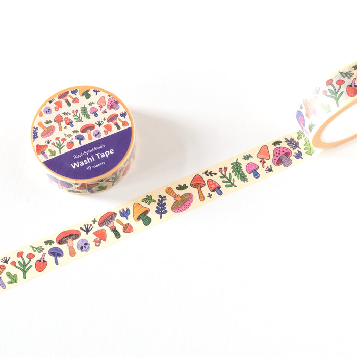 Spooky Toadstools Washi Tape