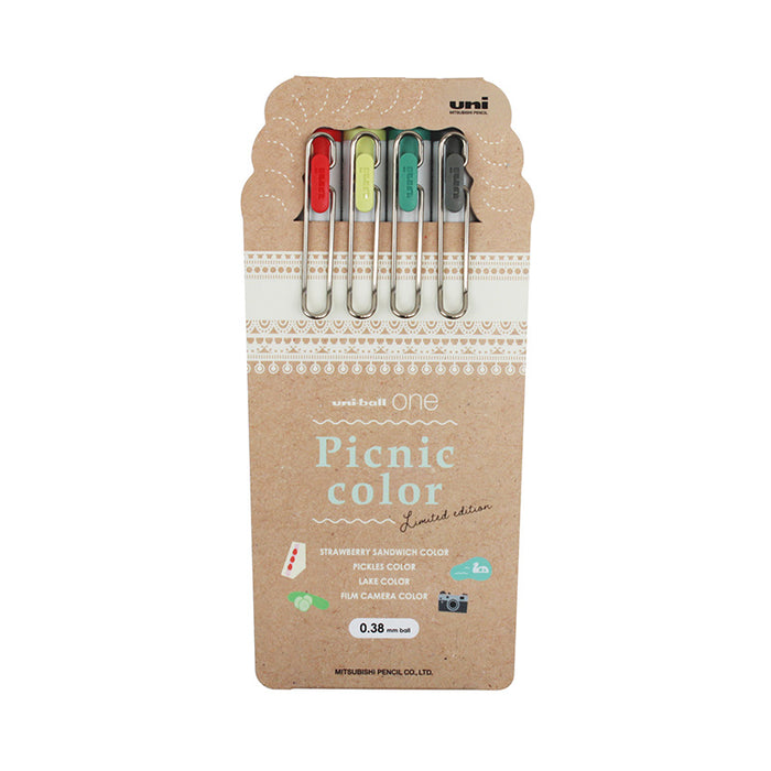 Uni-Ball One Gel Pens - Limited Edition Picnic Colours