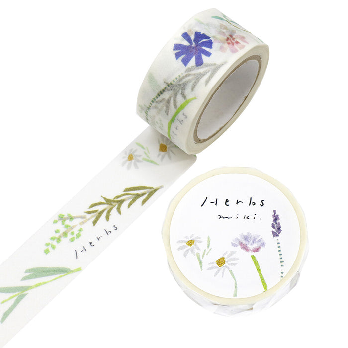 Miki Tamura 'Herbs' Japanese Masking Tape