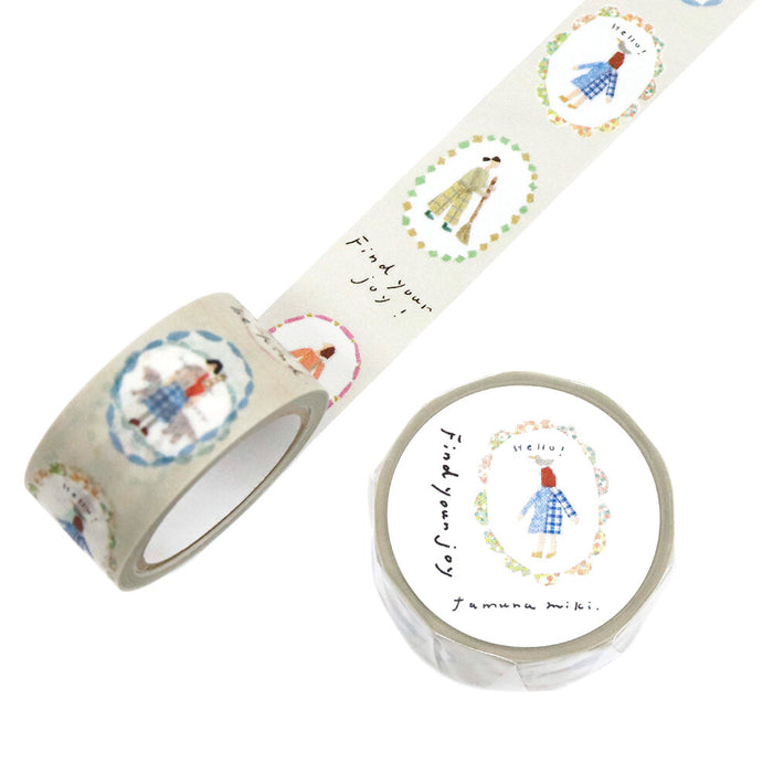 Miki Tamura Masking Tape - Find Your Joy