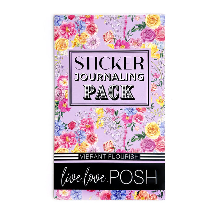 Vibrant Flourish Sticker Journaling Kit
