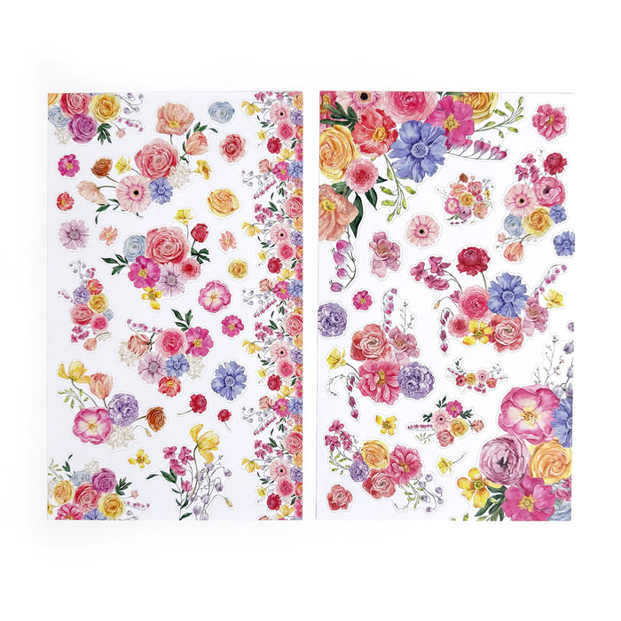 Vibrant Flourish Sticker Journaling Kit