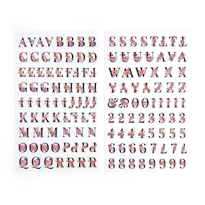 Vibrant Flourish Sticker Journaling Kit