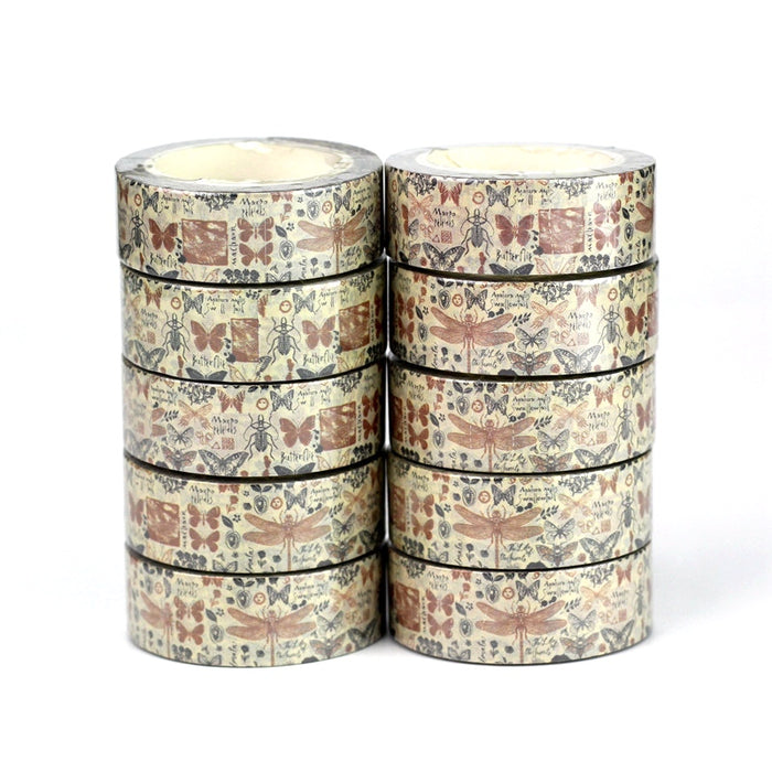 Vintage Insects Washi Tape