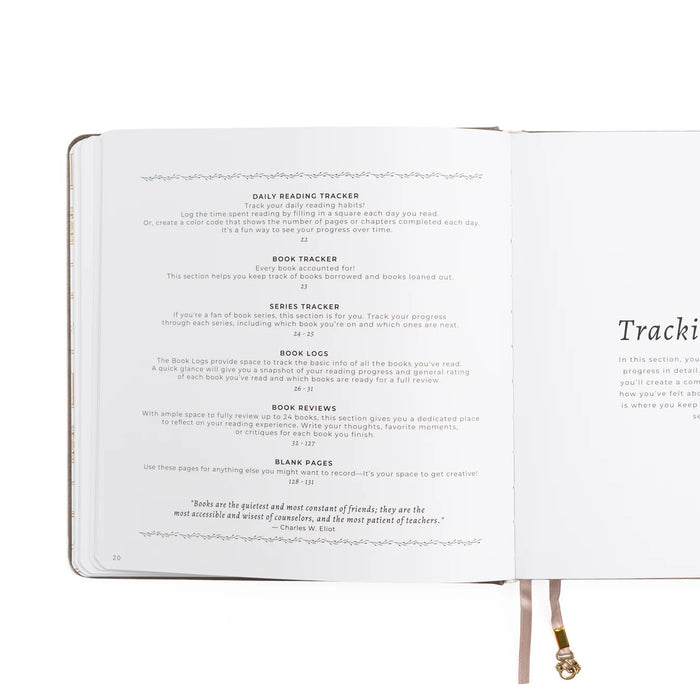 Vintage Library in Lilac Reading Journal [Pre-Order]