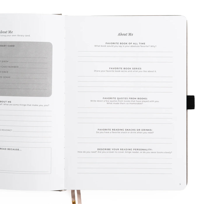 Vintage Library in Lilac Reading Journal [Pre-Order]